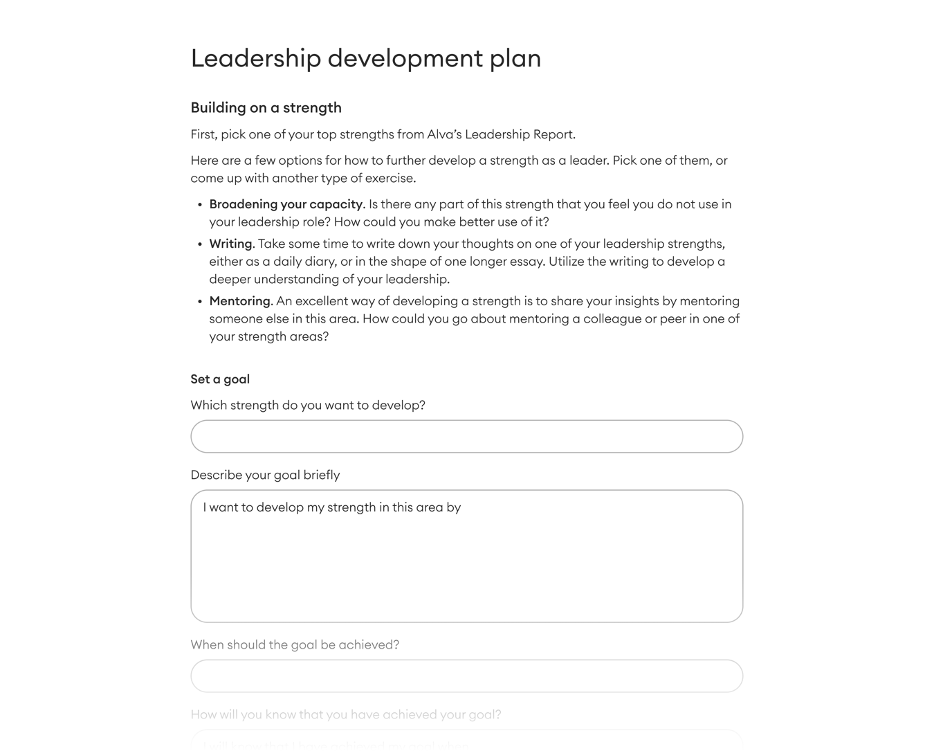 leadership report assignment